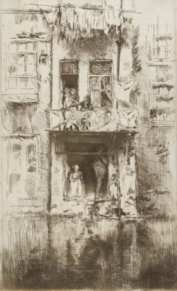 Picture of BALCONY, AMSTERDAM 1889