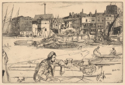 Picture of BLACK LION WHARF 1859