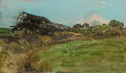 Picture of BLUE AND EMERALD, COAL MINE 1883