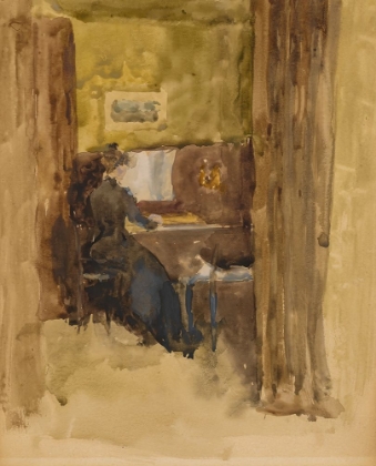 Picture of BRAVURA IN BROWN 1883