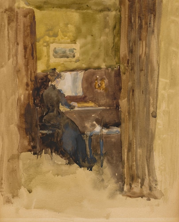 Picture of BRAVURA IN BROWN 1883