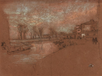 Picture of CAMPO STA. MARTA, WINTER EVENING 1879