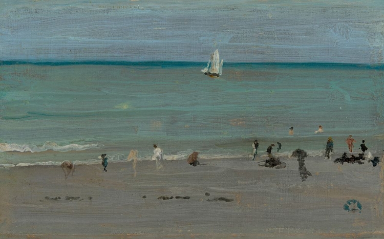 Picture of COAST SCENE, BATHERS 1884