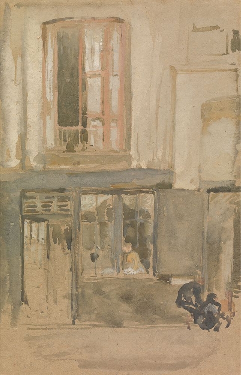 Picture of FACADE OF A HOUSE 1890S