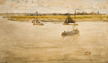 Picture of GOLD AND BROWN, DORDRECHT CA 1884