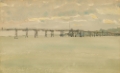 Picture of GREY AND SILVER PIER, SOUTHEND 1882