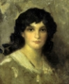 Picture of HEAD OF A YOUNG WOMAN CA 1840