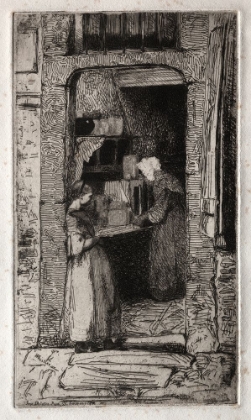 Picture of LA MARCHANDE DE MOUTARDE 1858