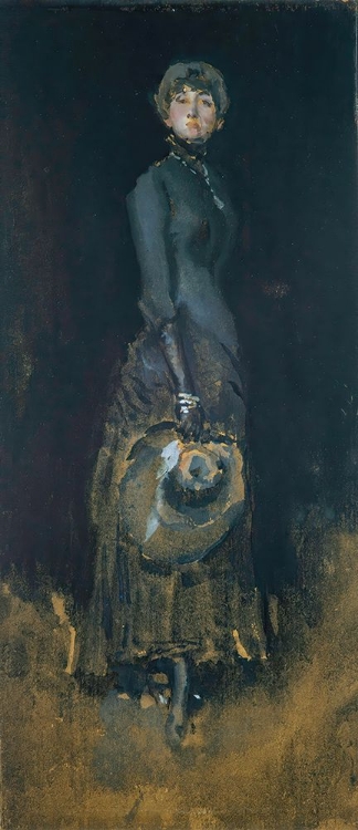 Picture of LADY IN GRAY CA 1883