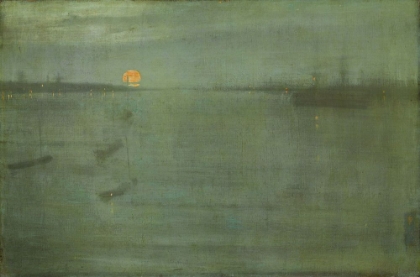 Picture of NOCTURNE BLUE AND GOLD SOUTHAMPTON WATER