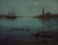 Picture of NOCTURNE IN BLUE AND SILVER, THE LAGOON, VENICE CA 1879
