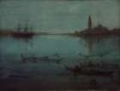 Picture of NOCTURNE IN BLUE AND SILVER, THE LAGOON, VENICE CA 1879