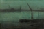 Picture of NOCTURNE, BLUE AND SILVER, BATTERSEA REACH 1870