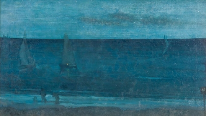 Picture of NOCTURNE, BLUE AND SILVER, BOGNOR 1871