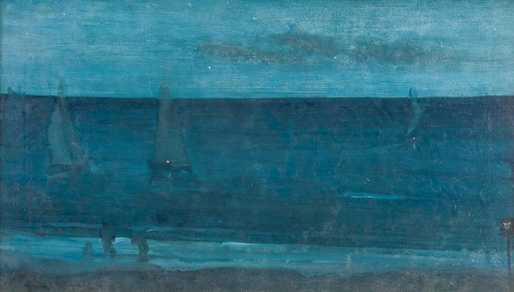 Picture of NOCTURNE, BLUE AND SILVER, BOGNOR 1871