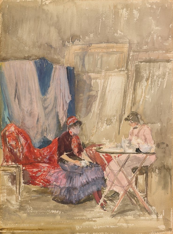 Picture of NOTE IN PINK AND PURPLE, THE STUDIO 1883