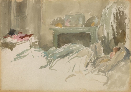 Picture of RESTING IN BED 1883