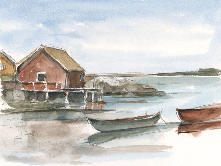 Picture of RUSTIC LAKEHOUSE I