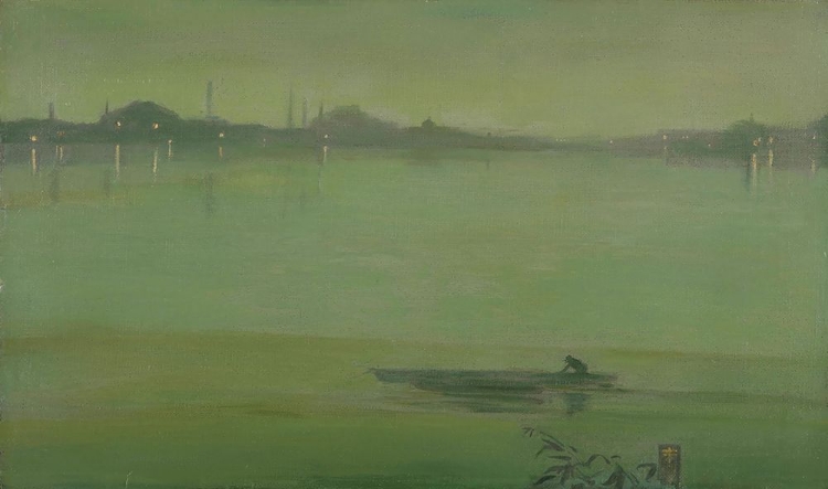 Picture of THAMES NOCTURNE 1872