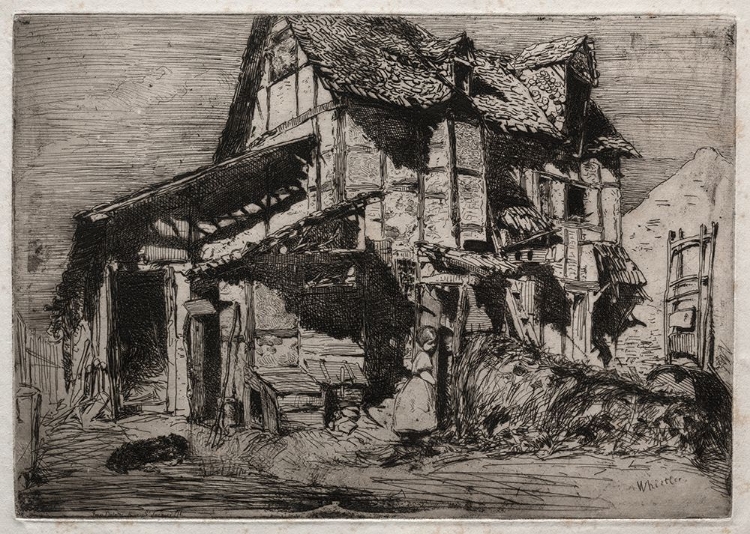 Picture of THE UNSAFE TENEMENT 1858