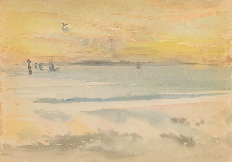 Picture of ST. IVES, SUNSET 1883