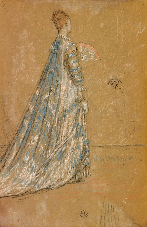 Picture of THE BLUE DRESS 1871