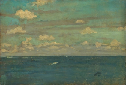 Picture of VIOLET AND SILVER, THE DEEP SEA 1893