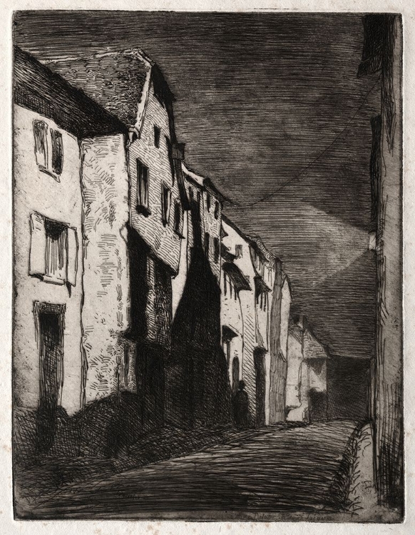 Picture of STREET IN SAVERNE 1858