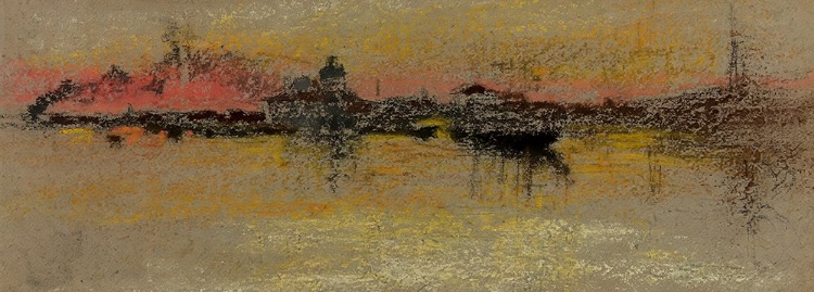 Picture of VENICE, SUNRISE ON THE RIALTO 1880