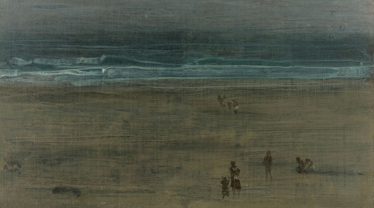 Picture of THE SEA AND SAND 1884