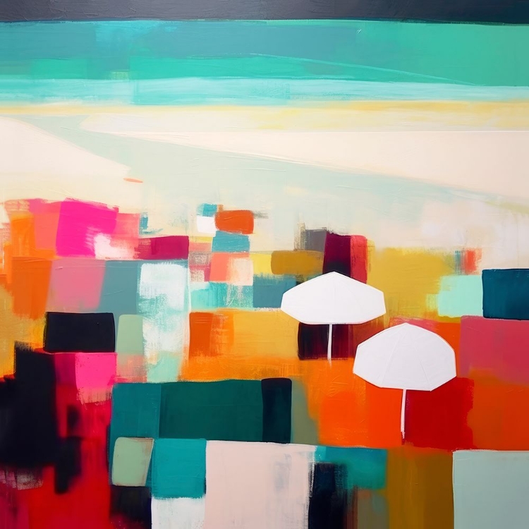 Picture of COLOR BLOCK MODREN BEACH I