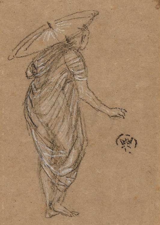 Picture of WOMAN WITH PARASOL 1870