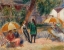 Picture of BEACH WITH FIGURES, BELLPORT CA 1915