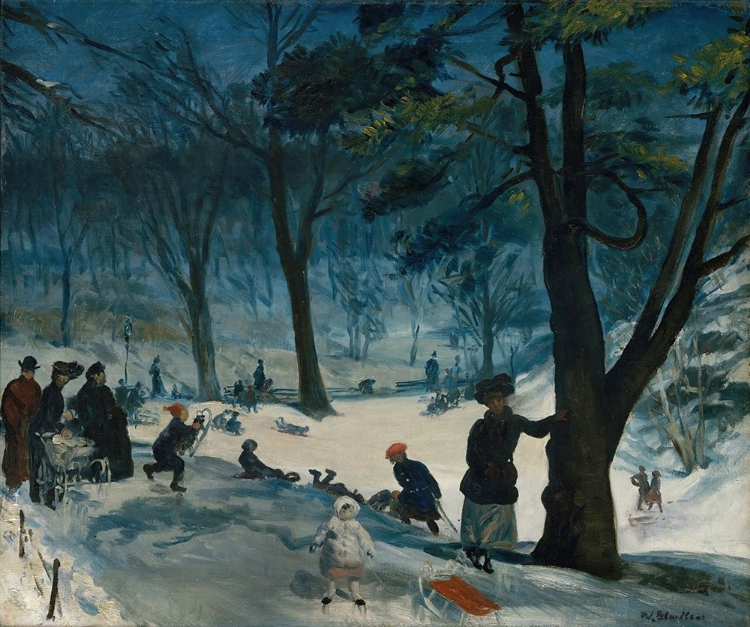 Picture of CENTRAL PARK, WINTER CA 1905