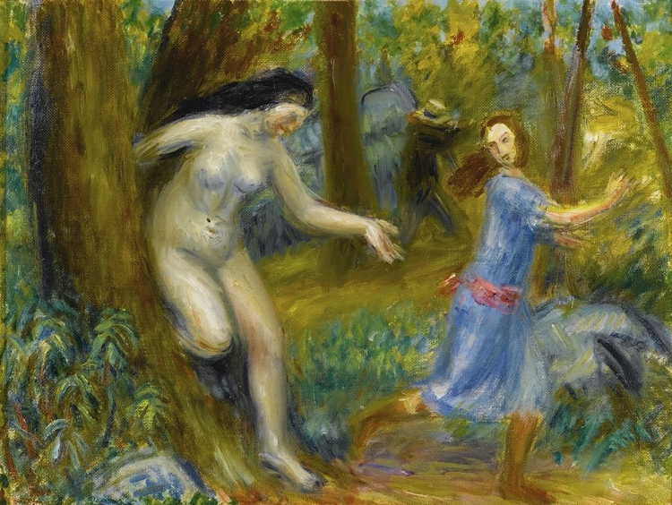 Picture of NYMPHET SERIES, WITH MAN CA 1917