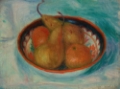 Picture of PEARS AND ORANGES IN A BOWL CA 1915