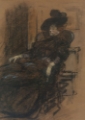 Picture of SEATED WOMAN CA 1902