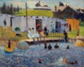Picture of THE BATHING HOUR, CHESTER, NOVA SCOTIA 1910