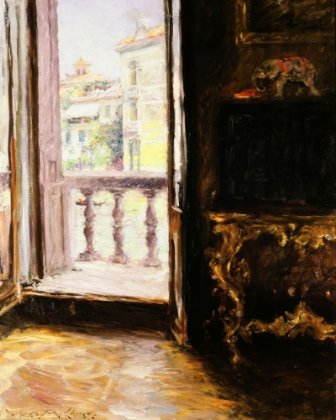 Picture of A VENETIAN BALCONY 1913