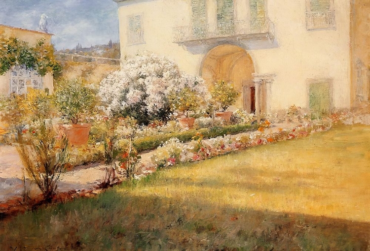 Picture of A FLORENTINE VILLA 1880