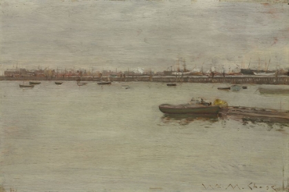 Picture of GRAY DAY ON THE BAY 1886