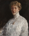 Picture of LADY IN A WHITE BLOUSE 1912