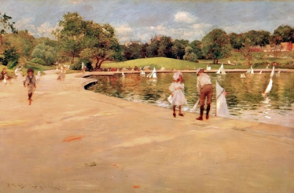 Picture of LILLIPUTIAN BOAT LAKE 1890