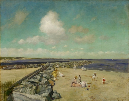 Picture of MORNING AT BREAKWATER, SHINNECOCK 1897