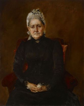 Picture of PORTRAIT OF MY MOTHER, SARAH SWAIM CHASE 1892
