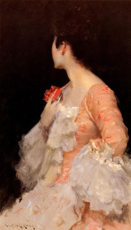 Picture of PORTRAIT OF A LADY 1890