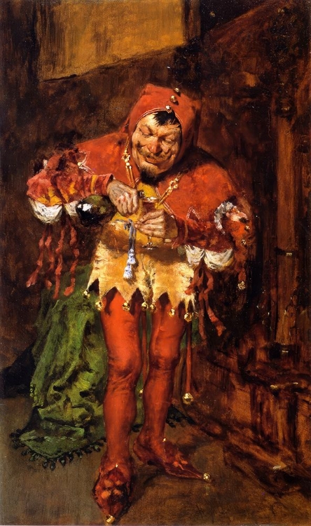 Picture of STUDY FOR KEYING UP - THE COURT JESTER 1870