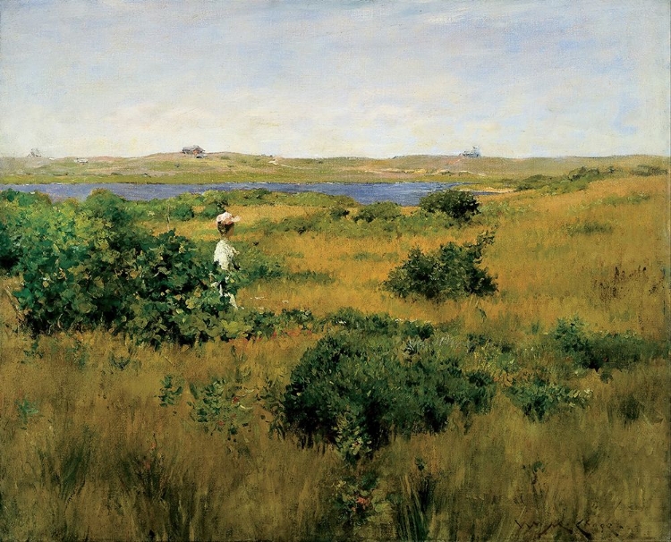 Picture of SUMMER AT SHINNECOCK HILLS 1891
