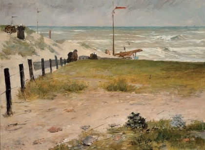 Picture of THE COAST OF HOLLAND 1884