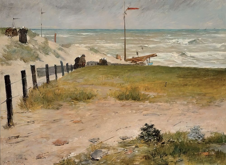 Picture of THE COAST OF HOLLAND 1884